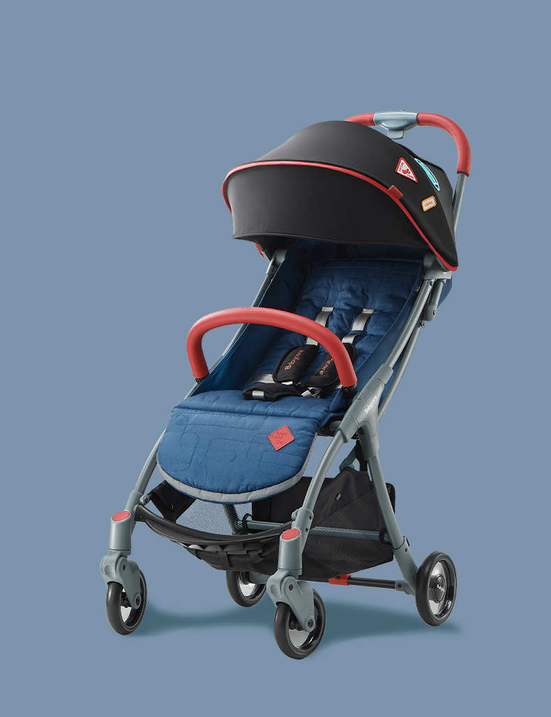 babycare婴儿推车一键自动轻便折叠可坐可躺溜娃神器手推车谜森绿一键