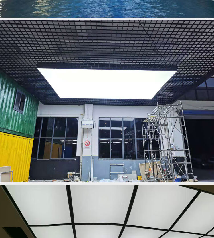 灯膜布uv软膜天花吊顶白色透光膜广告户外无边框卡箱定做星空膜白色