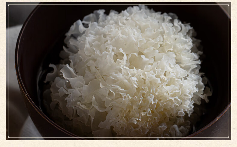 迎五一5折特级野生长白山椴木小银耳干货白木耳无硫丑耳雪耳银耳莲子