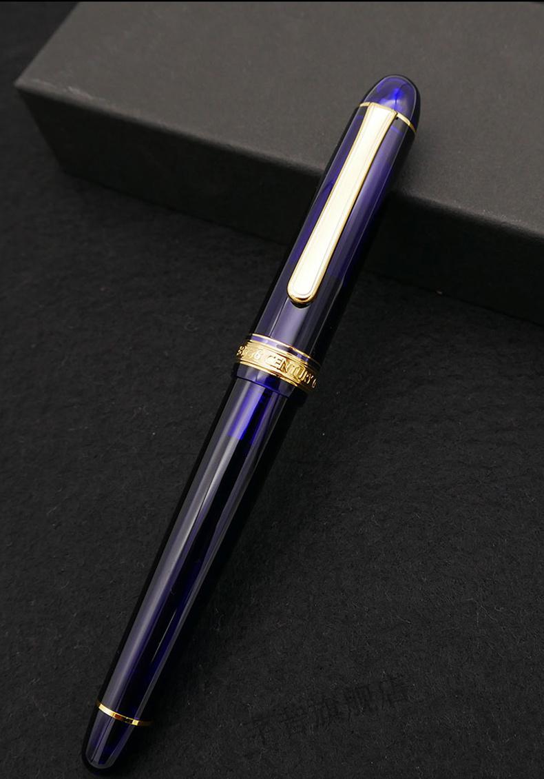 歌胜朗白金3776 platinum 白金钢笔3776 世纪城堡白桂冠绿 新色 大型