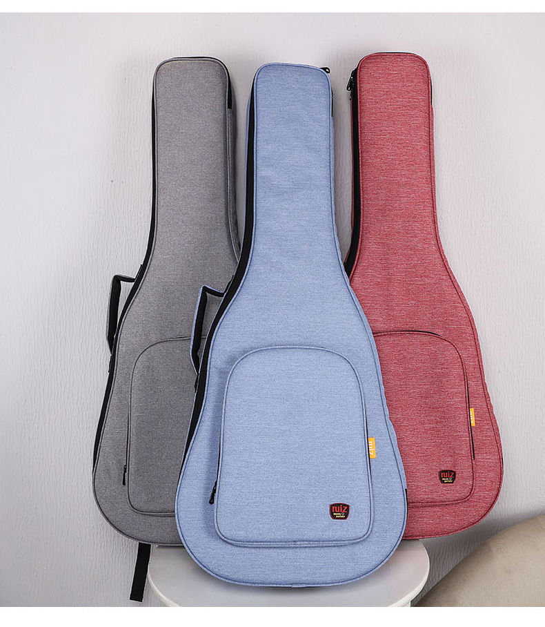 加厚吉他包39寸40寸41寸民谣古典琴包背包防水双肩吉它箱包040寸加厚