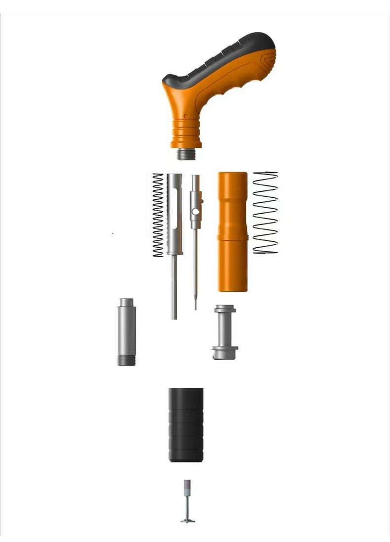 迷你吊顶小型家用射钉器消音射钉枪一体泡钉墙面安装固定工具迷你圆片