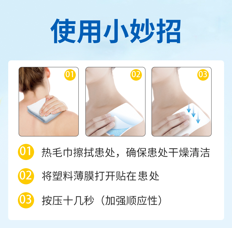 必艾得 吲哚美辛巴布膏 14cm*10cm*6贴