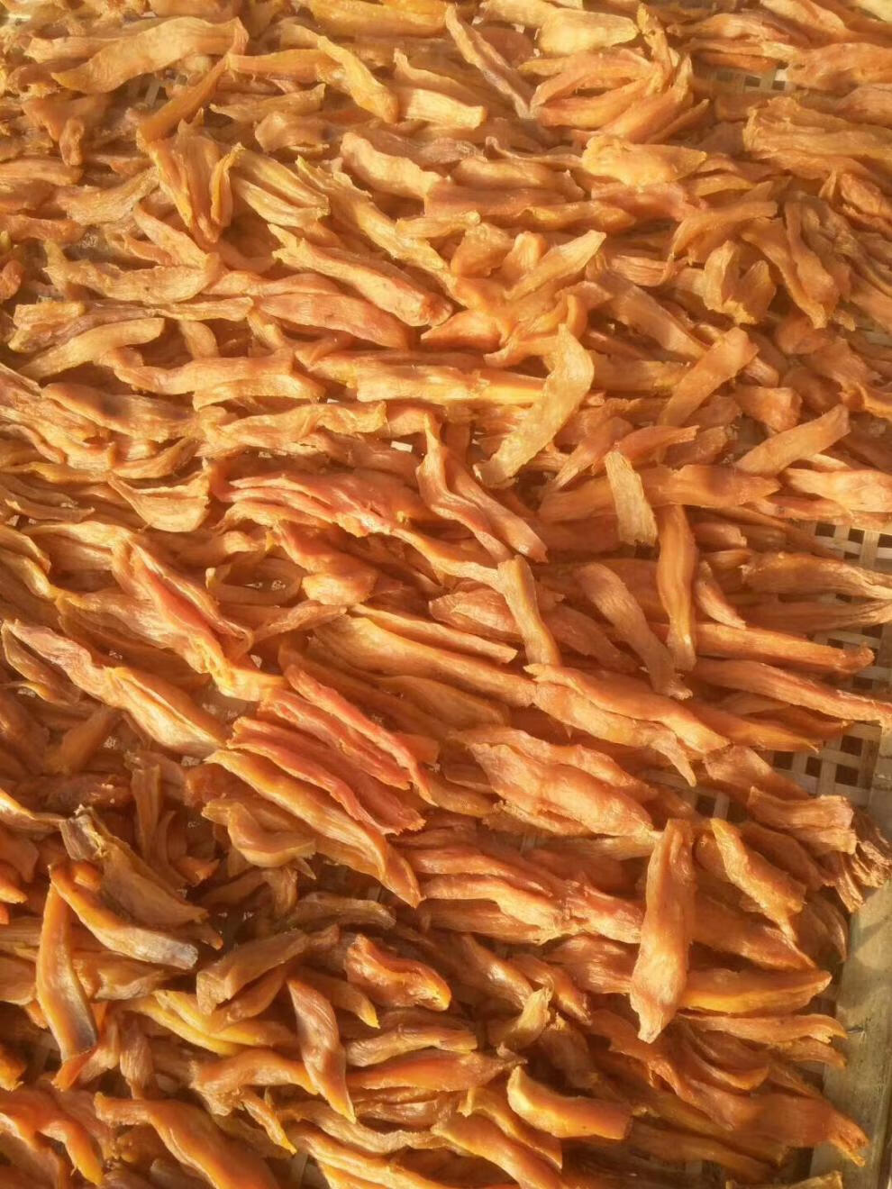 红薯干地瓜干农家自制老式散装软糯原味番薯干1斤适中500克