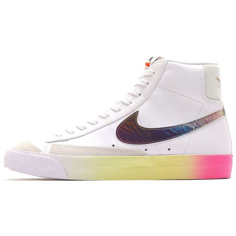 【旗舰官方店】blazer mid cny 丝绒糖果粉绿刮刮乐开拓者板鞋女dd