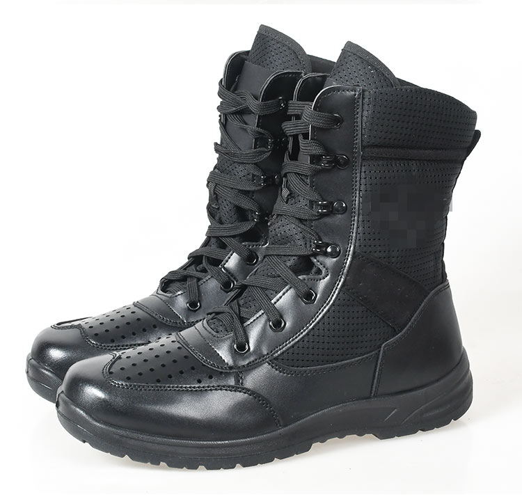 多威作战靴夏季空降靴伞鞋作战训靴超轻户外岛礁靴透气陆战靴高帮多威
