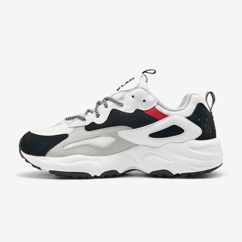 fila 斐乐 ray tracer 复古运动老爹鞋 舒适透气男士休闲鞋 蓝黄/1rm