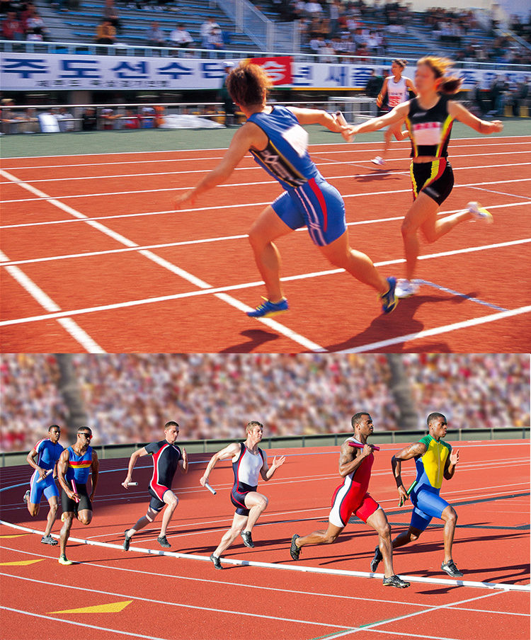 田径比赛游戏标准交替传递棒铝合金接力棒1根