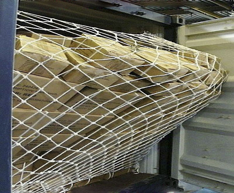 货柜防护网20尺40尺集装箱网货柜网安防护网尼龙封车网兜绳网货车网网