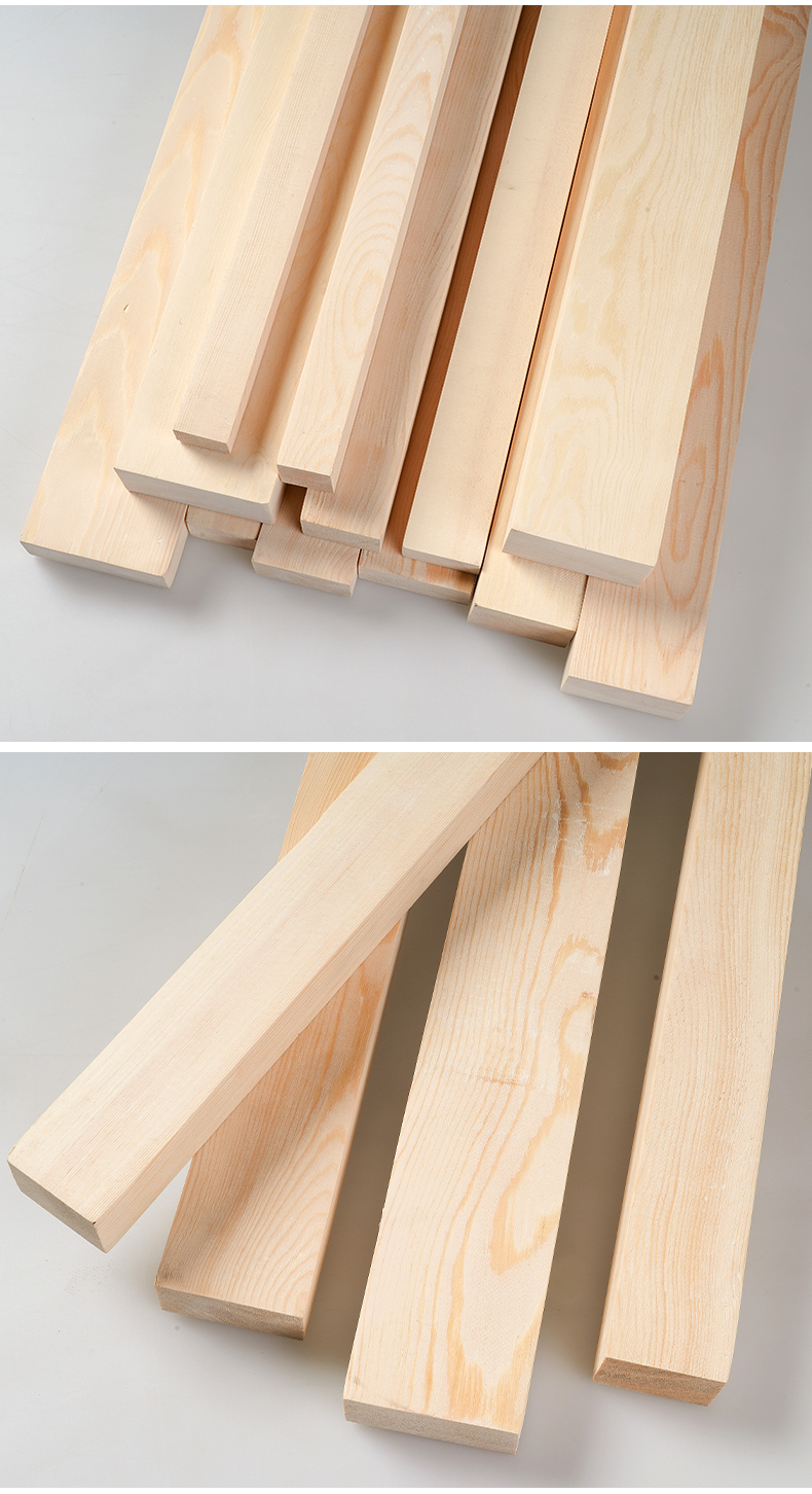 原木松木条子实木屏风隔断装饰建筑材料吊顶龙骨竖条长条立柱木方长