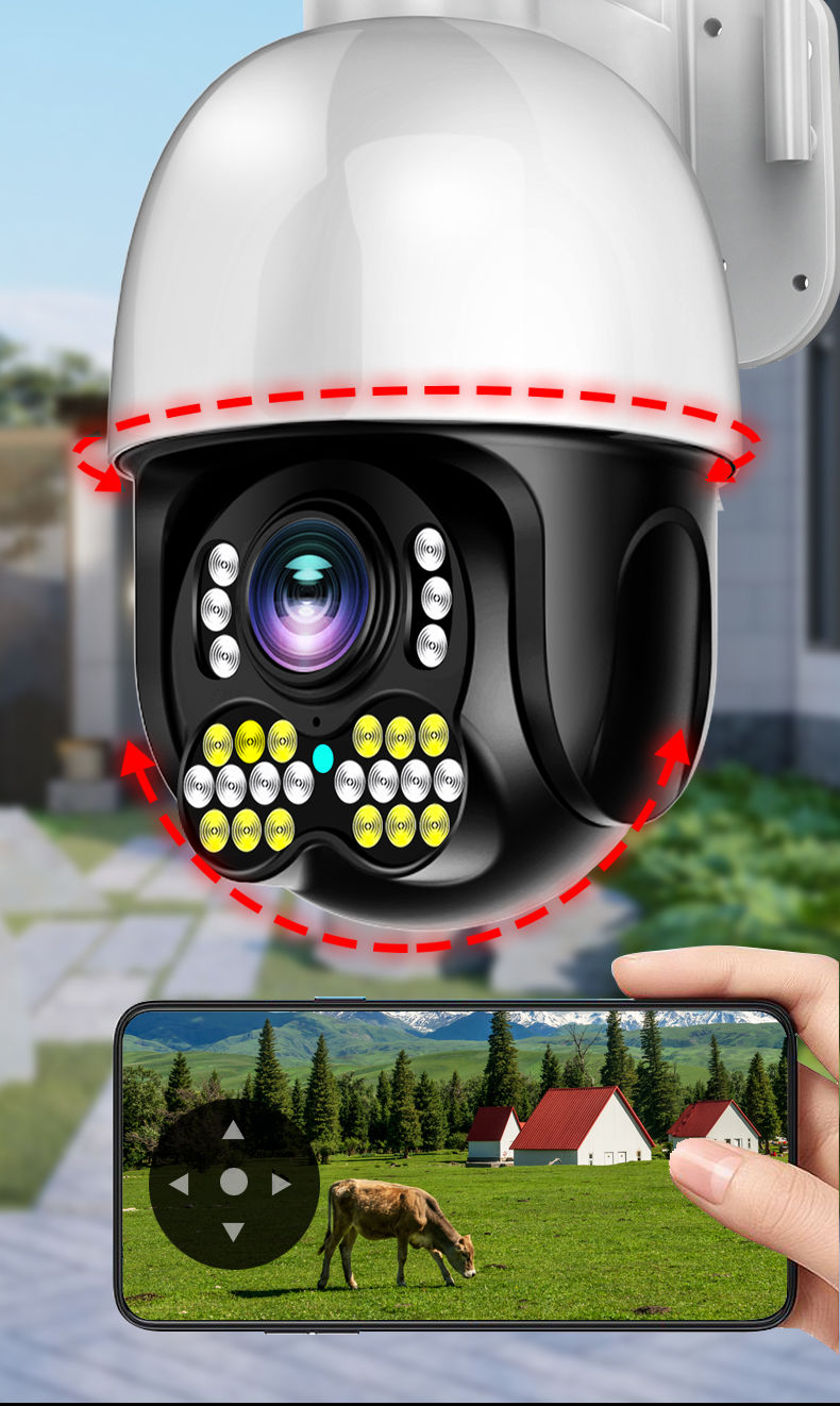 华为huawei智选通用超清监控摄像头360度无死角5g连接手机远程4g监控