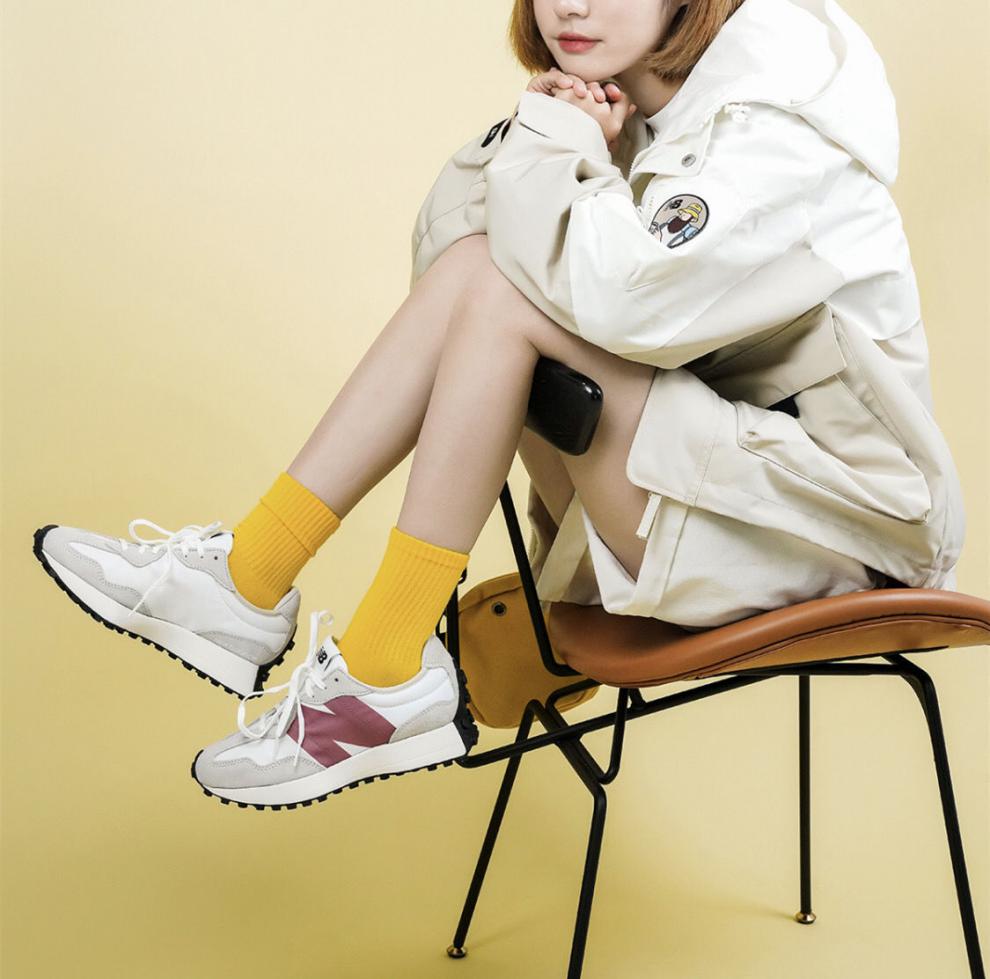 詹姆斯nb327女鞋张子枫同款复古元祖灰男鞋休闲百搭跑步鞋老爹鞋元祖