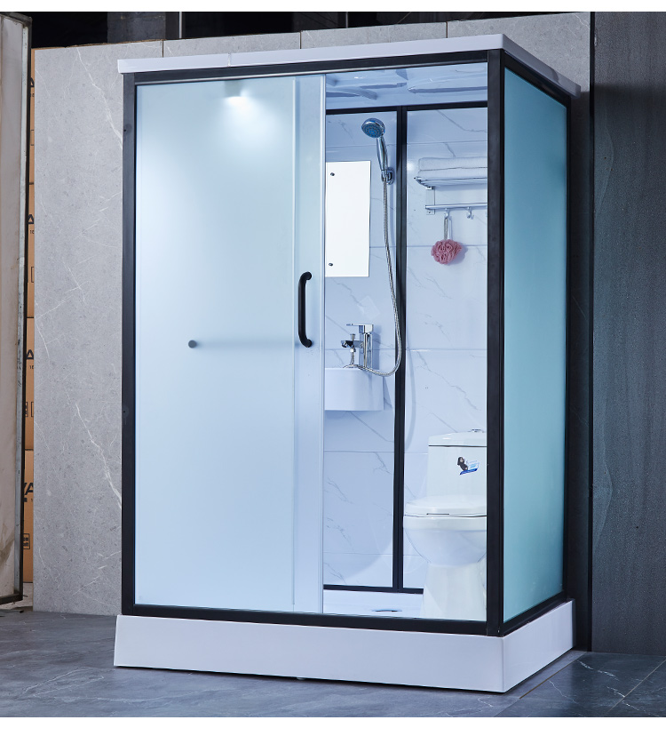 一体式卫生间集成整体卫浴农村洗澡房冲凉房沐浴房家用简易淋浴房 120