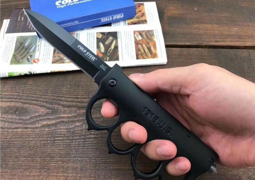 指虎刀弹簧钢拳套快开折叠户外防身具多功能小车载逃生器摩瑞迪 单个