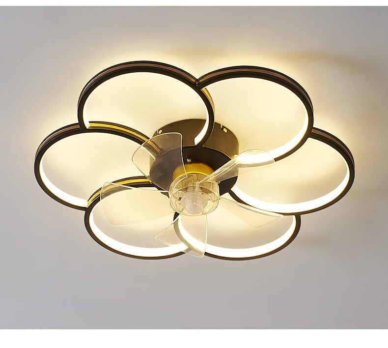 欧普照明品质现代简约卧室风扇灯吸顶灯带风扇吊扇灯静音家用房间