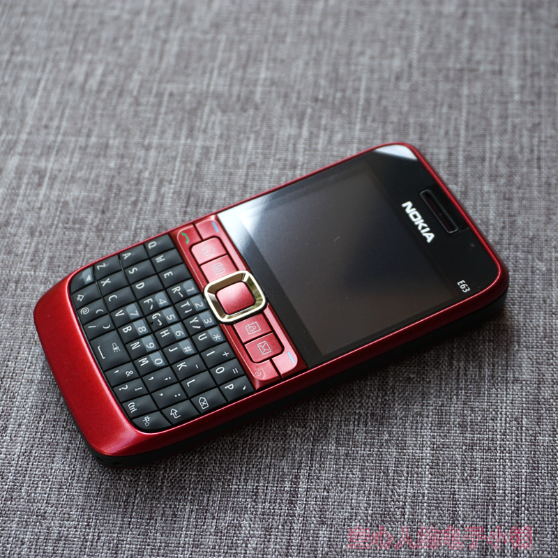 适用诺基亚e63全键盘经典原装库存塞班s60v3智能手机白