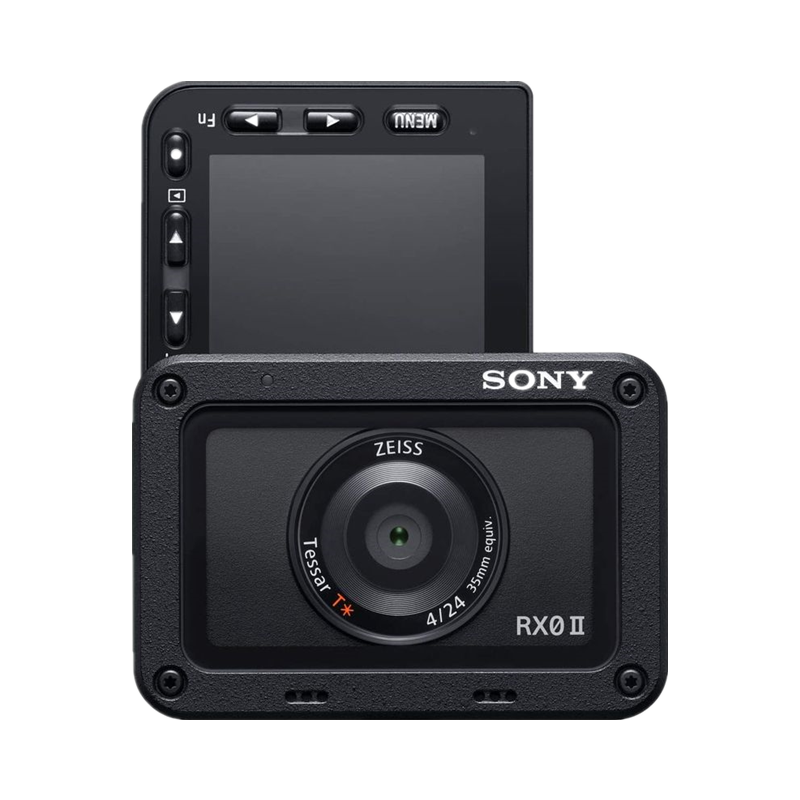 索尼(sony)索尼(sony)rx0 ii 1英寸传感器紧凑型4k相机 黑卡迷你 防水