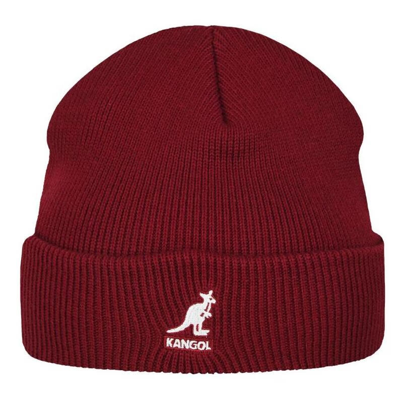 kangol袋鼠男士帽子针织帽拼色logo冬季保暖经典舒适4605bjsafetyone