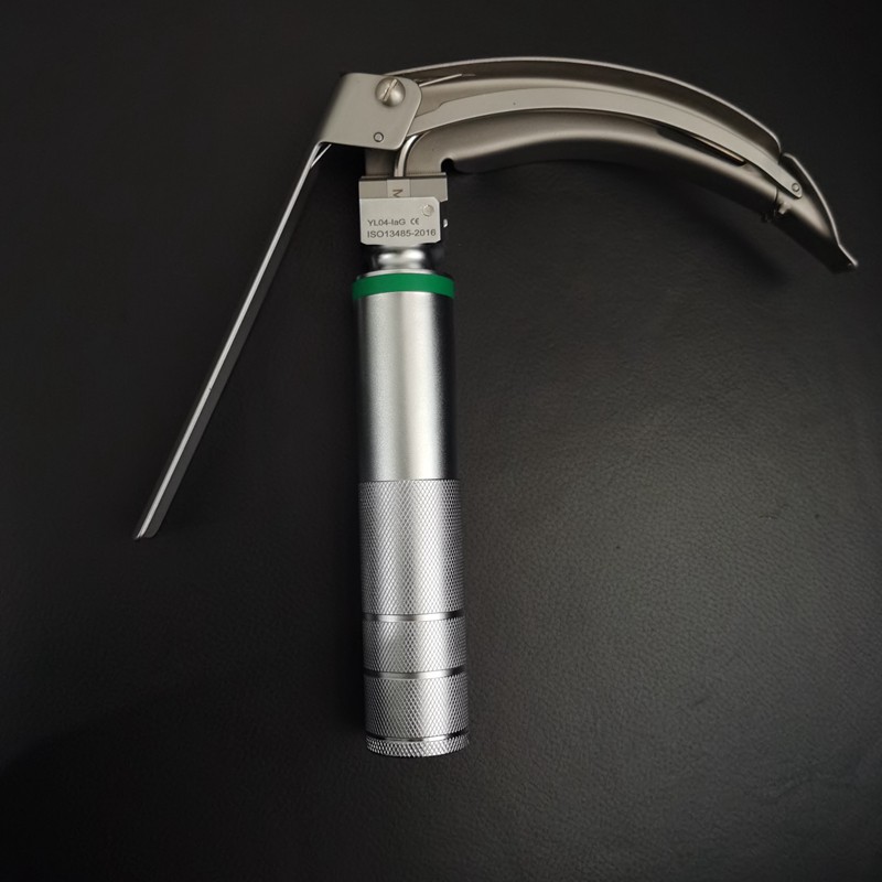 气管插管光导纤维困难喉镜难度喉镜光纤困难喉镜弯钩喉镜片 光纤喉镜3