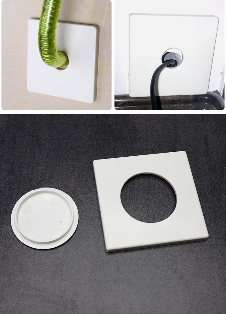 精选好物水龙头装饰盖墙洞水管卡扣式盖子暖气管燃气下水管遮丑洞口