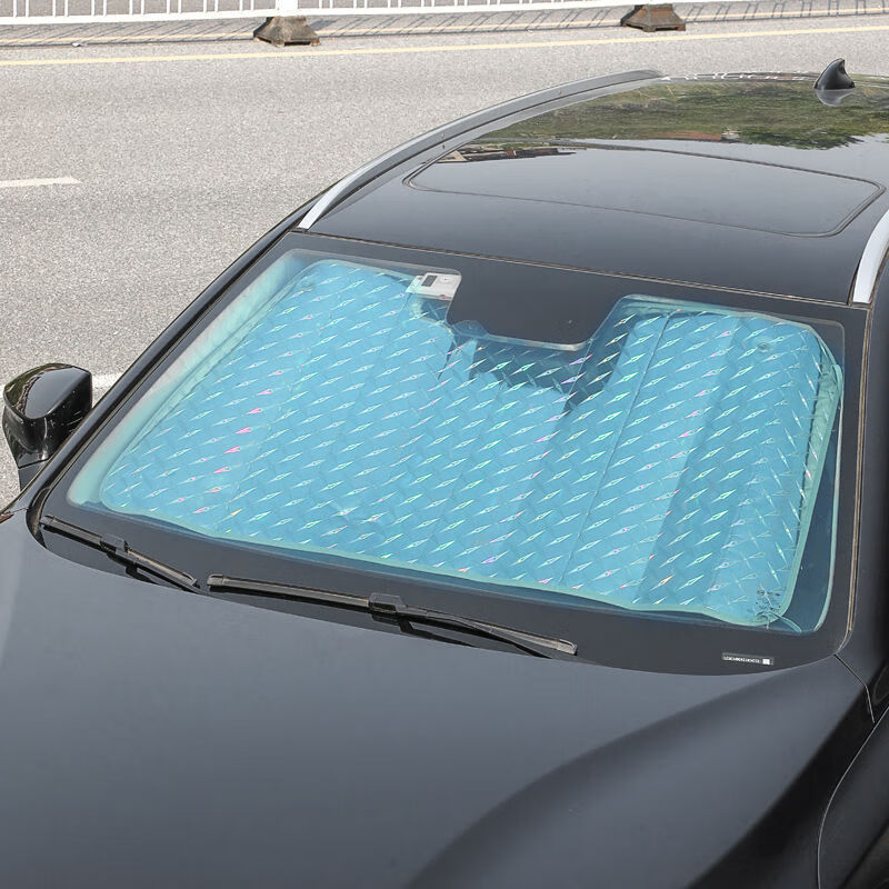 汽车用防晒隔热遮阳挡遮光帘挡阳板车内前挡风玻璃神器档罩车窗布加厚