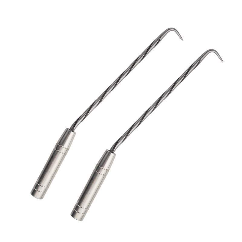 钢筋工扎钩日本进口钢筋工扎钩加长扎丝钩套桩心钢手动刚筋耐用 桩心