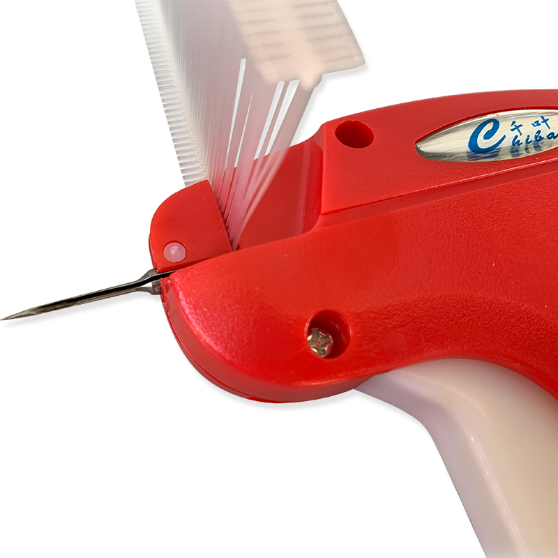 细针枪吊牌枪衣服标签胶钉枪商标机正宗3802被子固定器袜子枪细枪1万