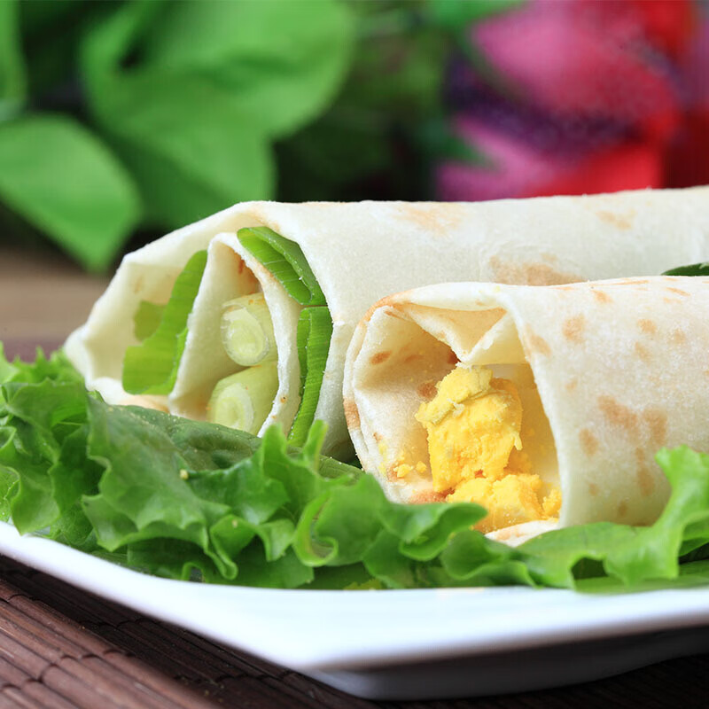 卷饼烙饼50gx20张劲道面饼高密拤饼单饼1000g