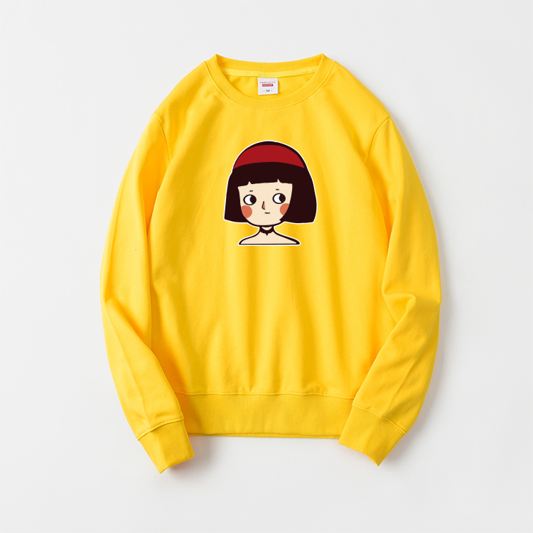 宝凡柏这个杀手不太冷q版卫衣圆领毛圈套头宽松男女情侣装运动春秋