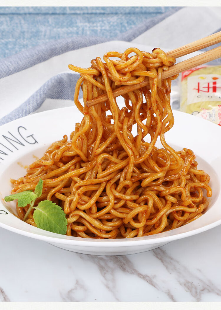 整箱装带酱车仔面宿舍方便面拉面xo酱料包热干面拌面寝室速食面条10车