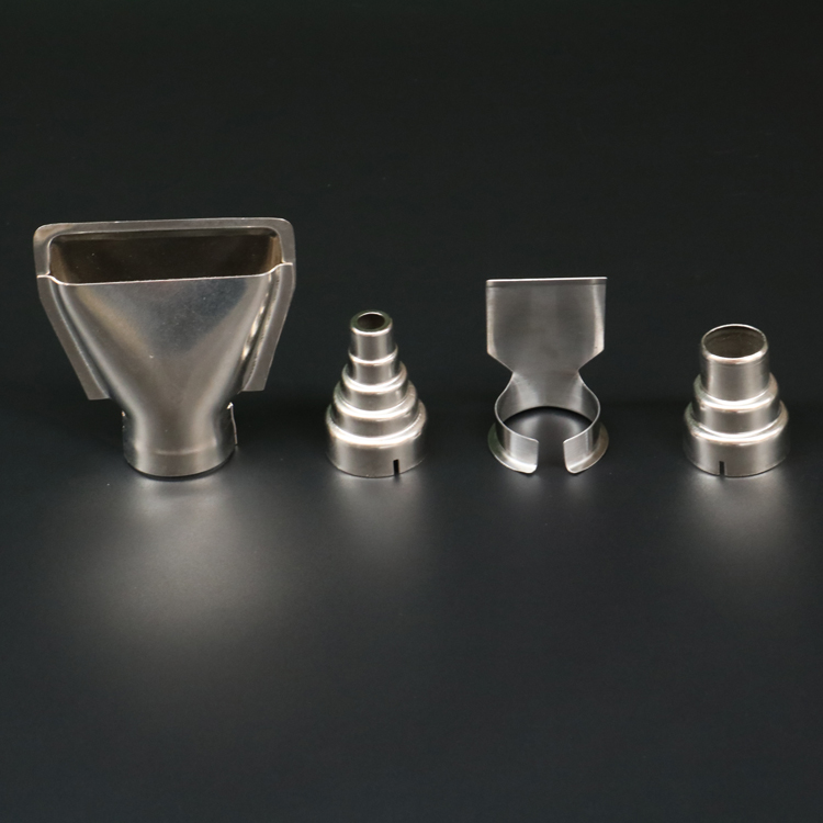 热筒风枪咀热风枪风嘴通用手持式三层五层圆形扁头弯铲子侧风咀铲子风