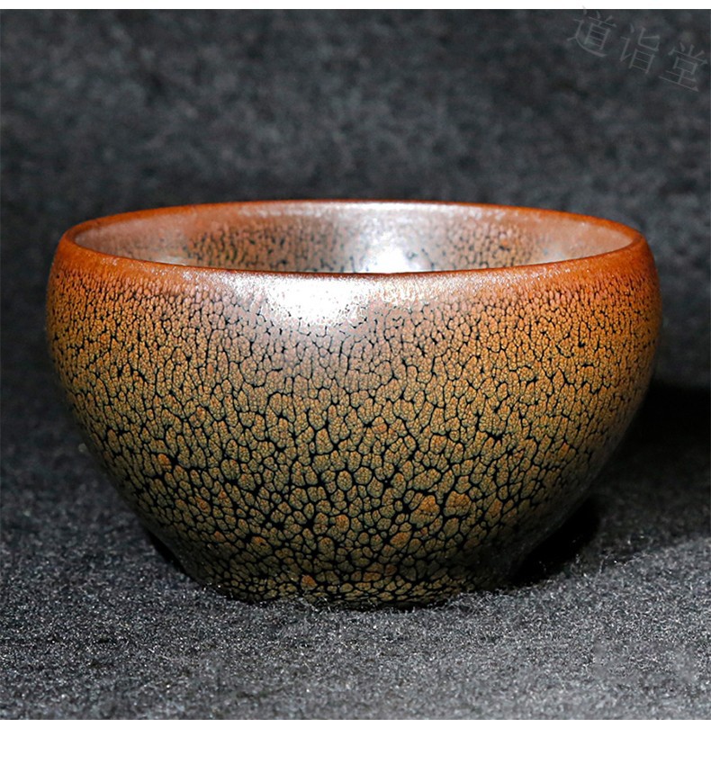 道诣堂陈慧敏大师级绿鹧鸪斑建盏杯建阳非遗匠人手工茶盏建窑主人杯