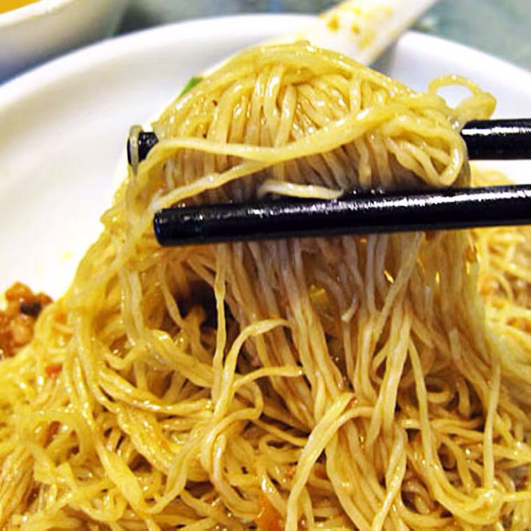 官方旗舰黎记面传统竹升面爽滑港式云吞面生晒全蛋银丝面细面早餐宵夜