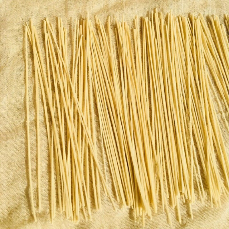 河南潢川特产手工空心贡面精制挂面月子面宝宝面舌尖 4袋(2000克)