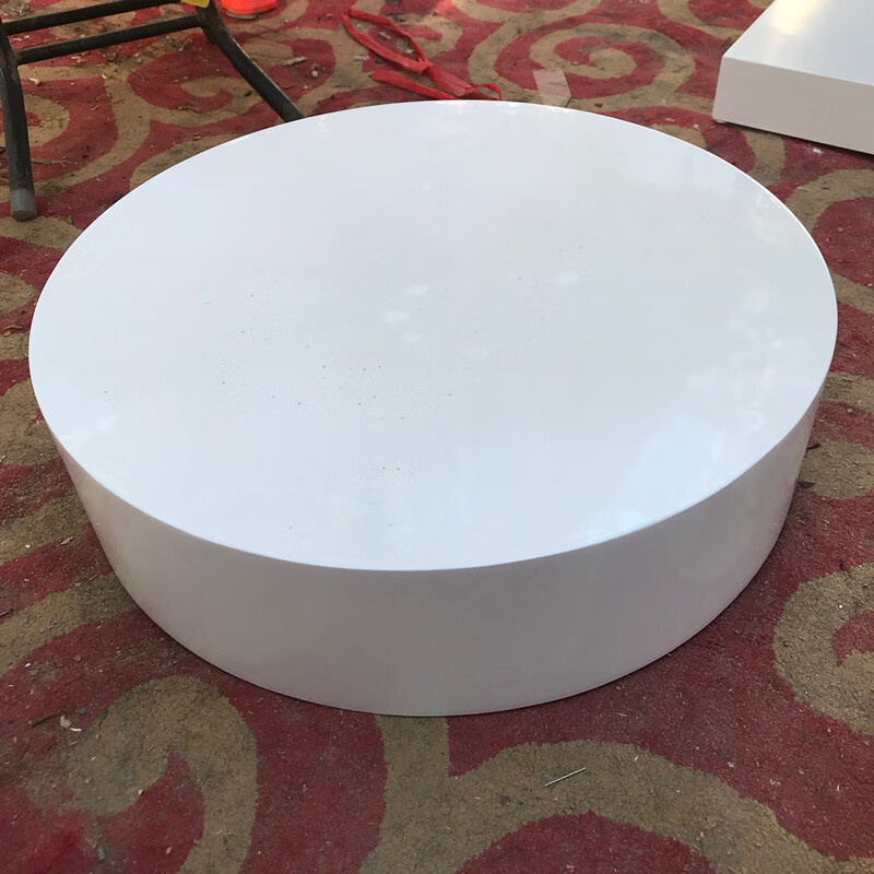 圆形站台服装店展示台地台卖衣服模特直播站人婚纱试衣台底座方形40