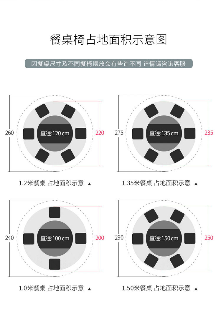 餐桌轻奢复古圆黑胡桃木转盘北欧表情圆桌现代简约 定制【图片 价格