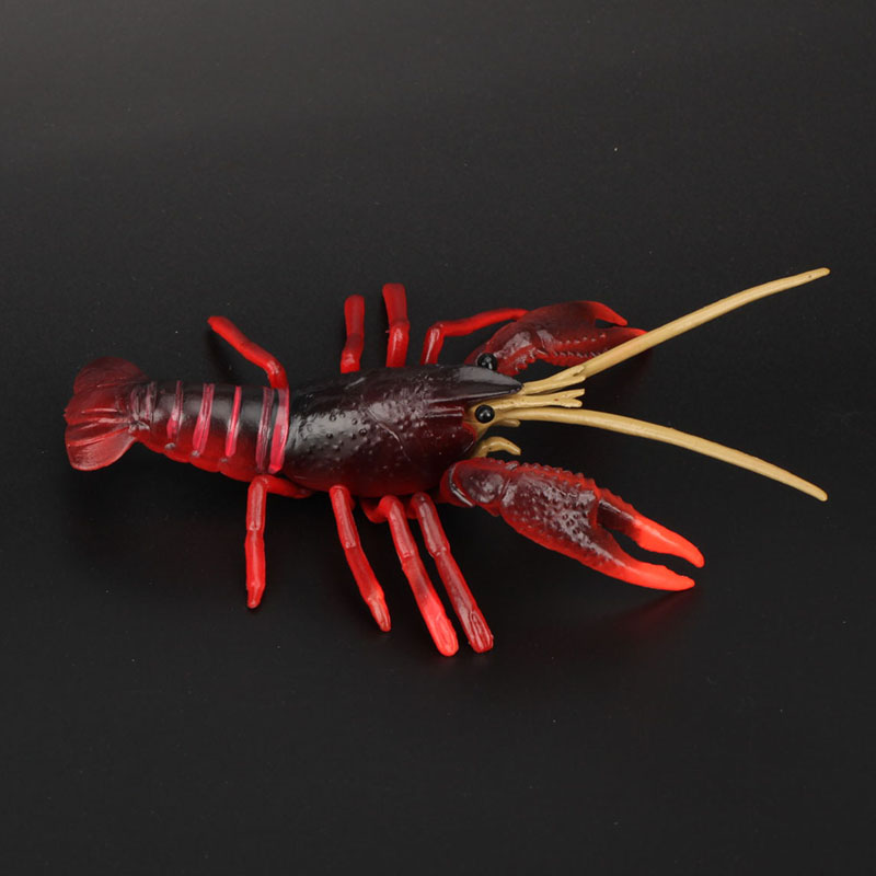 童德小龙虾海洋动物模型玩具儿童男孩女孩礼物认知水族馆纪念 小龙虾(