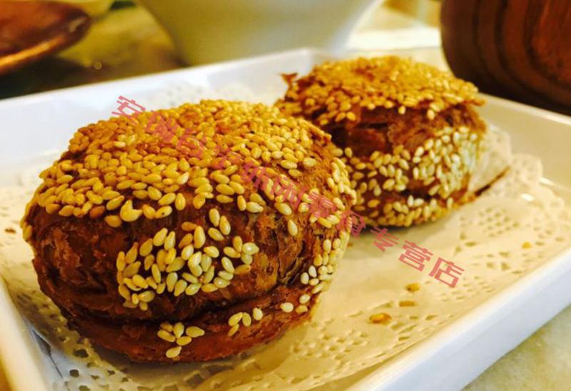 老北京聚宝源牛街总店清真一品烧饼麻酱芝麻酱咸口酥脆火锅店即食 10