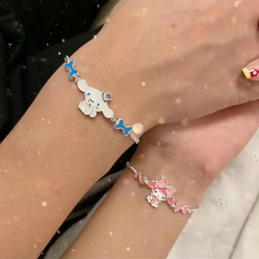 老凤凰 星黛露手链迪士尼情侣心灵感应召唤闺蜜美乐蒂玉桂狗 玉桂狗