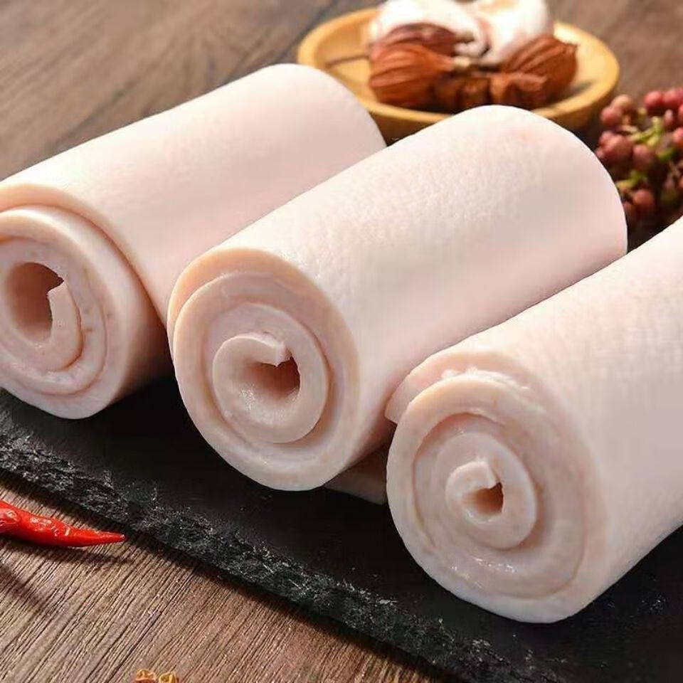 新鲜农家土猪皮猪脊皮无油去毛猪肉皮猪皮批发生猪皮熬猪皮冻1斤正宗