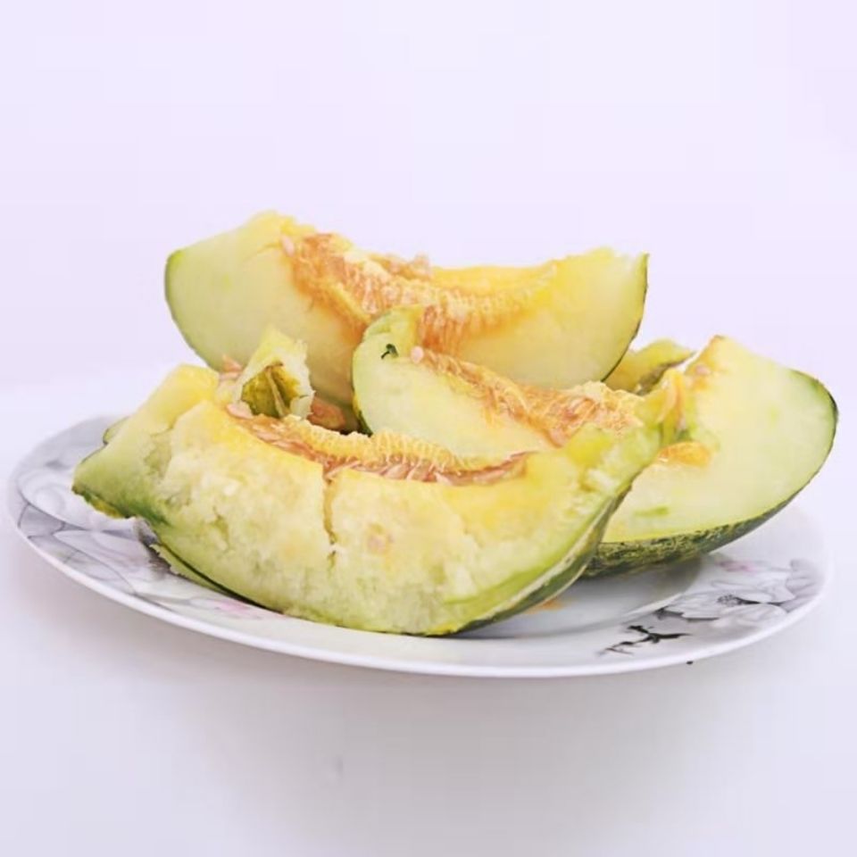 顺丰直达山东老面瓜黄皮面瓜黑皮面瓜香瓜老年人瓜果低糖瓜成熟采摘三