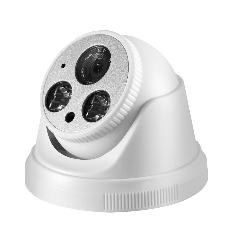 萤石同款警戒h265摄像头双光400万500万半球poe拾音监控全彩室内onvif
