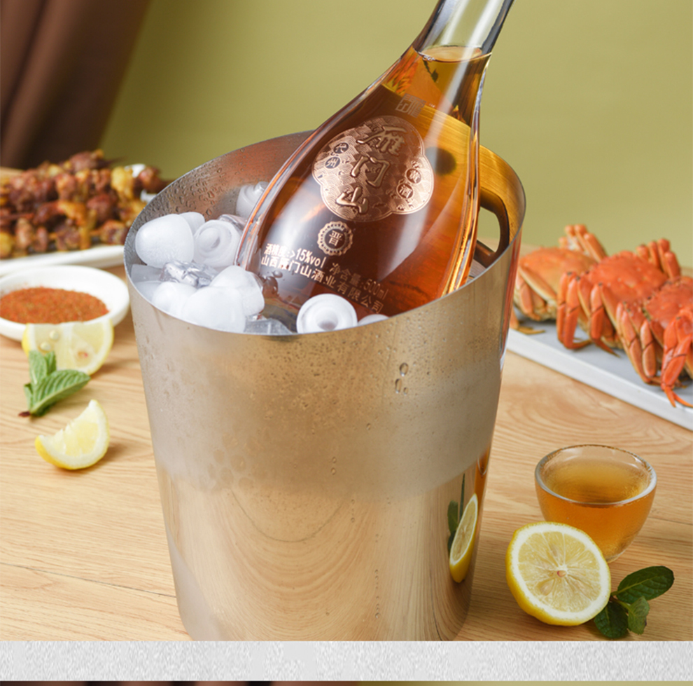 雁门山黄酒 晋 纯粮酿造特型米酒半甜型黄酒15度500ml 单瓶【图片