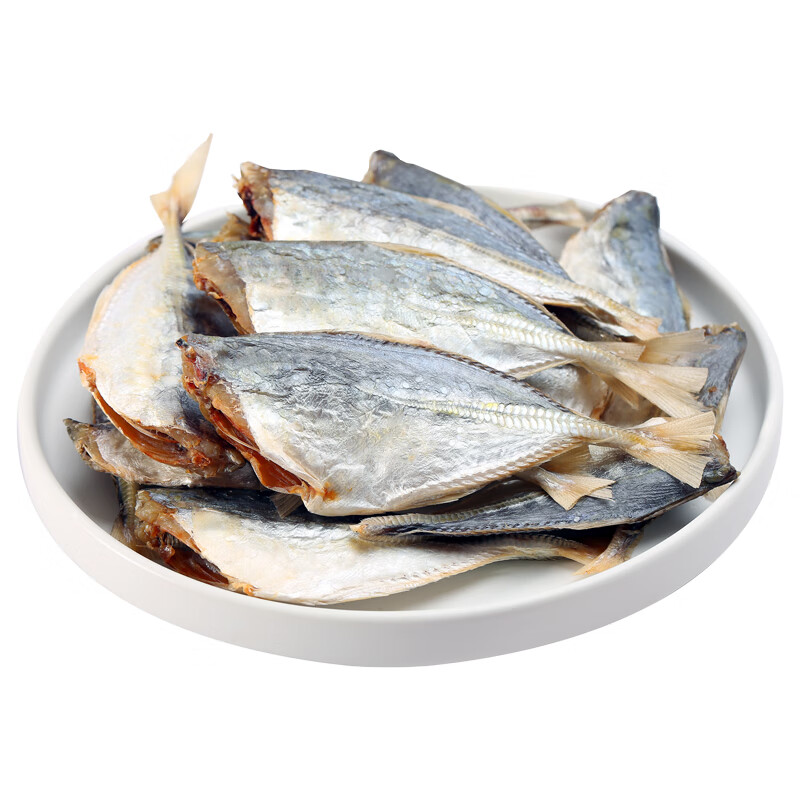 黄尾鱼干500g特产农家自晒风干咸鱼干去头小鱼干海鲜干货非巴浪鱼 去