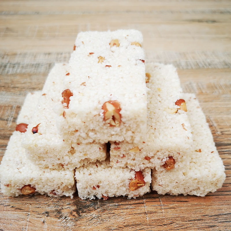 子口乐一口酥原味花生小米酥米花糖冻米糖膨化零食小吃 5斤装