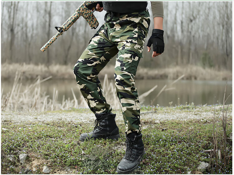 特战裤子通勤教官裤作战裤户外新款军迷猎人裤透气休闲防刮耐磨工装裤