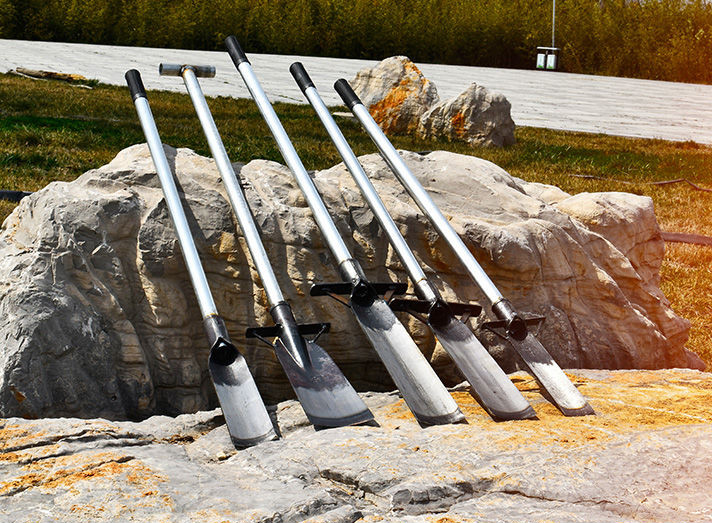 挖树铲子锰钢加厚起苗铁铲户外树根农用工具挖土坑地铁锹-浩驰 单只