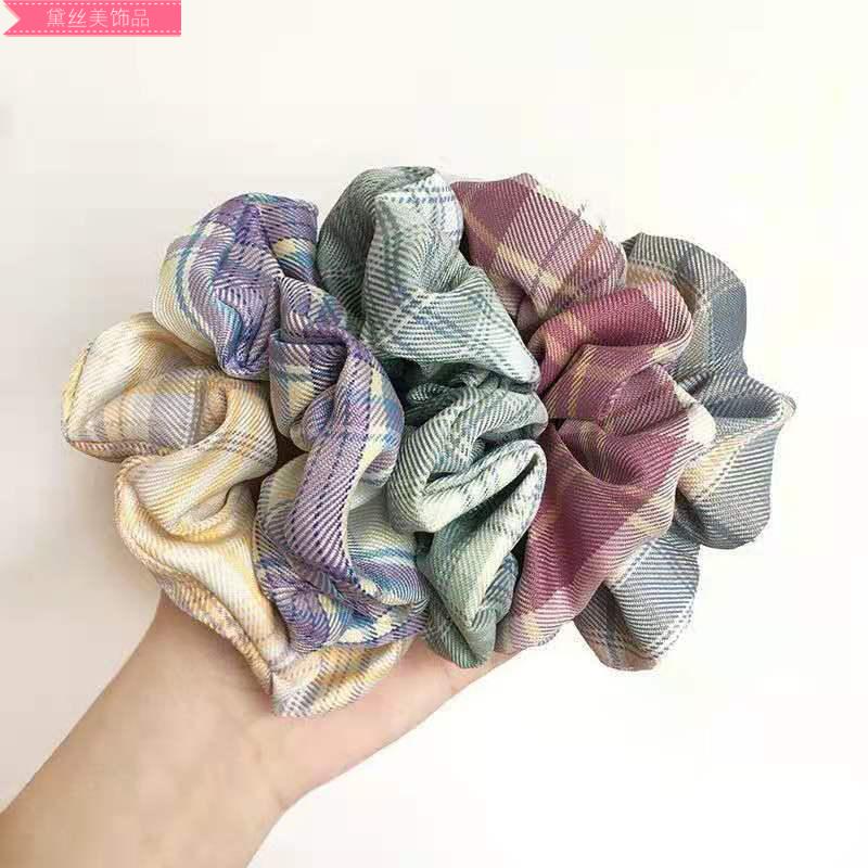 系头饰头绳2021年新款网红发绳皮筋女扎头5个盐森山沙荷超火jk大肠圈