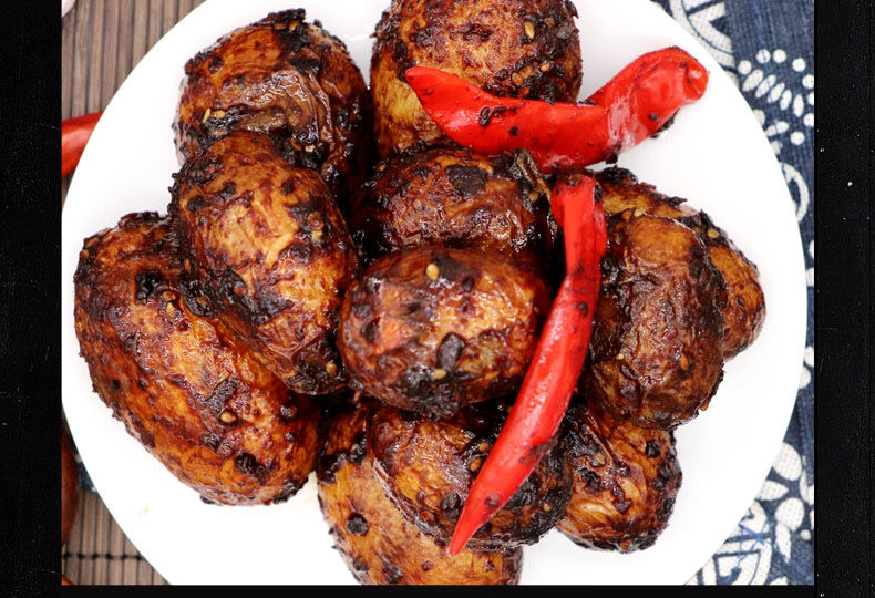 东北农村酱土豆咸菜东北农村特色土豆咸菜下饭菜东北酱土豆3斤装