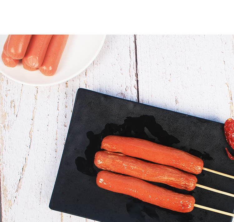 载缘记鸡肉肠烧烤披萨西餐烘焙火腿太阳肠热狗肠340g4包